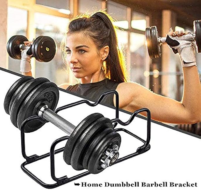 2 IN 1 Dumbbell Rack/Barbell Rack Holder, Solid Steel Make Strength training Dumbbell Rack,660LB Capacity, Universal Dumbbell Storage Stand/Storage Racks,Stand Weight Lifting Dumbbell