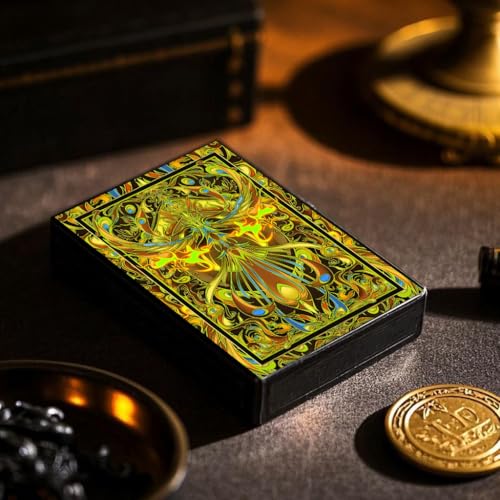 Naipes Poker Sacred Flame Diseño Doble Cara Antideslizante miniatura 2