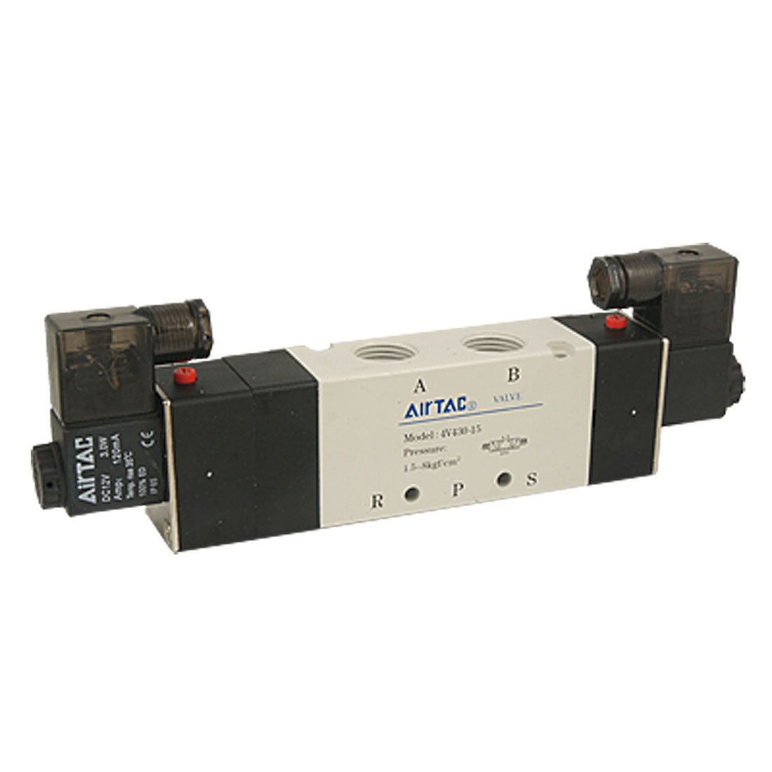 Distributeur pneumatique 4V430-15 DC12V 5/3 voies pour vérin