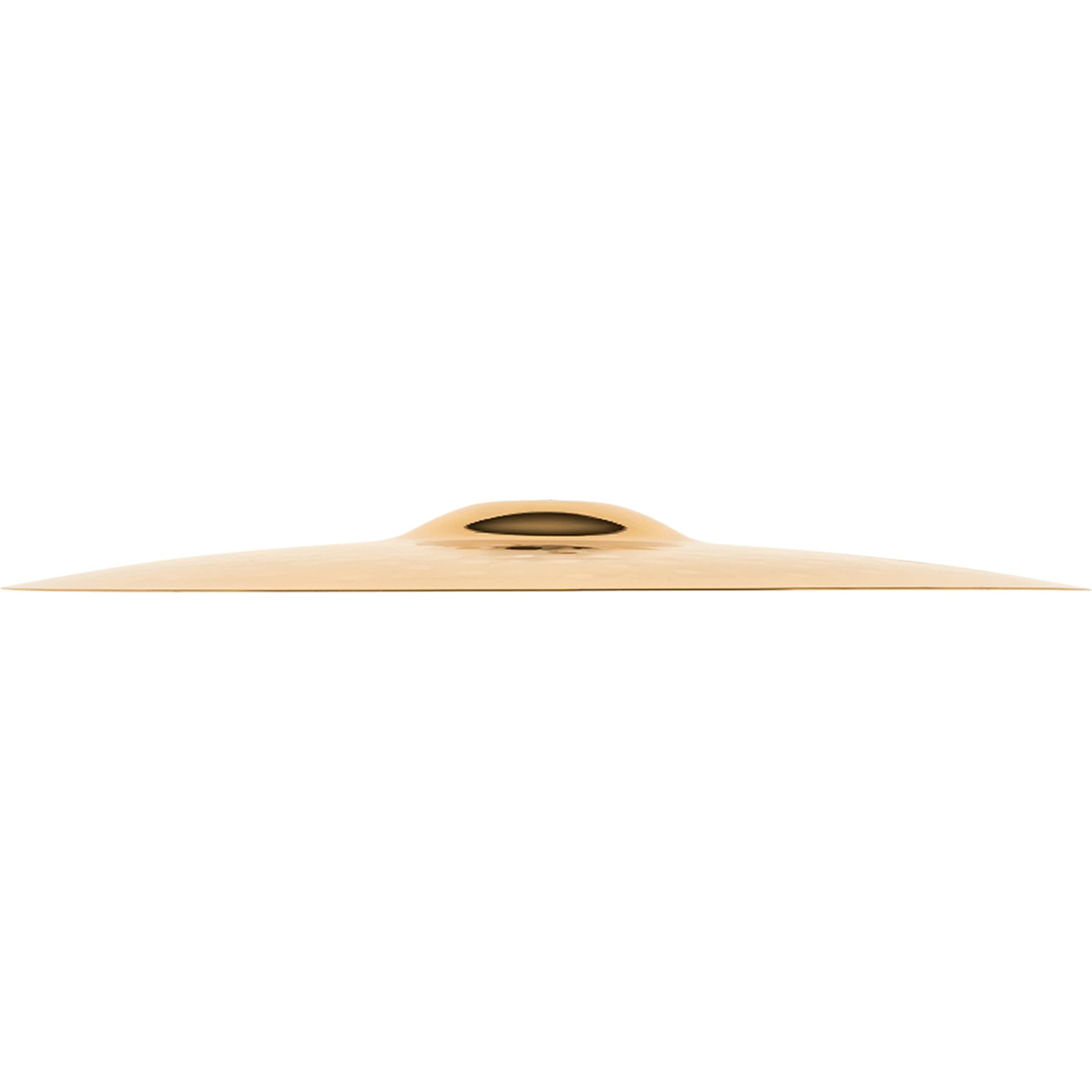 Meinl Cymbals Classics Custom Brilliant Plato Crash Medium de 16 pulgadas (40,64cm) Platillos de Batería - Pareja - Bronce B12, Acabado Brillante (CC16MC-B)