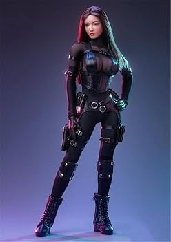 Amazon | HiPlay 1/6 フィギュア 女性捜査官 戦闘服 服 衣装