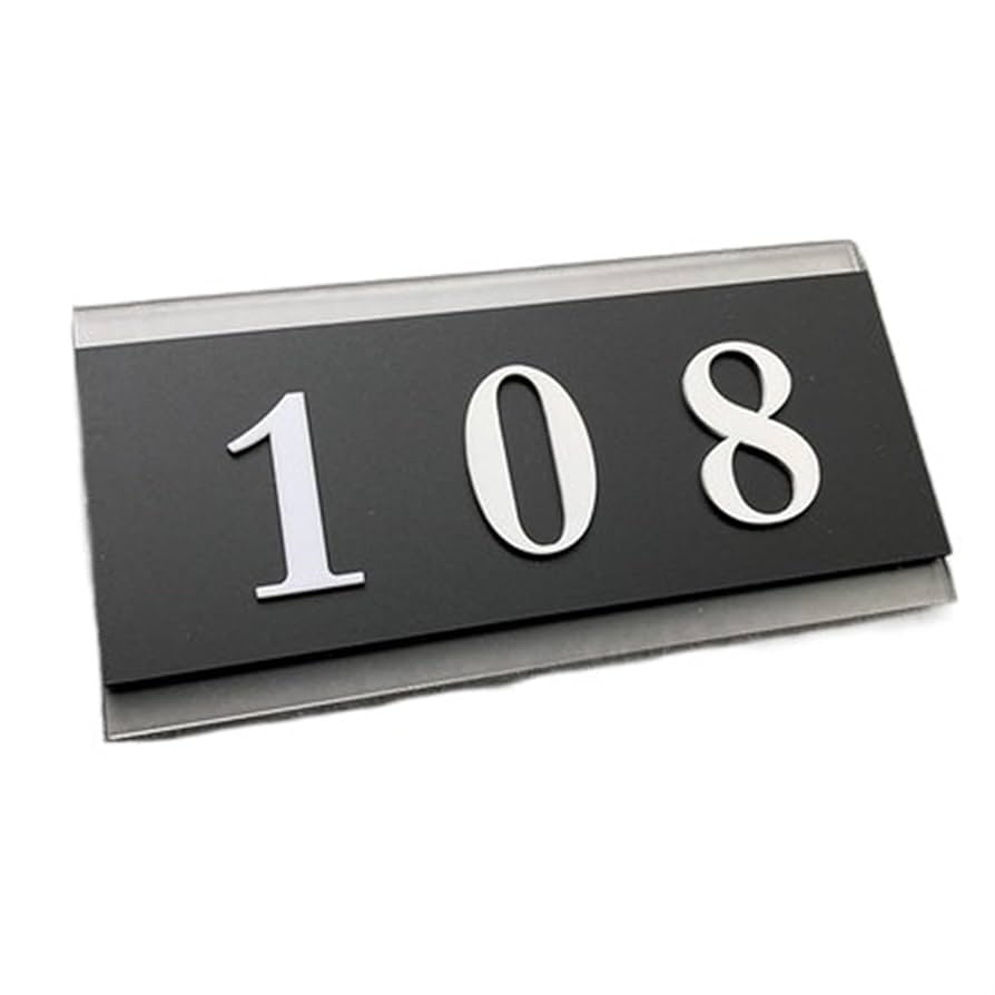 Your Name Números Y Letras Cromados Para Puerta - Tamaño 75 Mm, Para Casa, Apartamento O Tienda Números Metálicos Pulidos Para Puerta UAP
