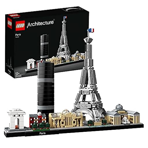 LEGO Architecture París, Set de Construcción Creativa, Torre Eiffel, El Louvre, Maqueta Coleccionable de Monumentos, Pieza Decorativa para el Hogar y Oficina, Regalo para Hombres y Mujeres 21044 | Ya disponible en tu tienda friki favorita! En mundofriki.es!