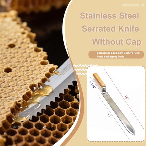 Honey Press Extractor, 2 Stainless Steel Barrels,Household Manual Mesh Honey Extractor Manual Machine for Press Honey, Beeswax, Wine Making for Self in Home