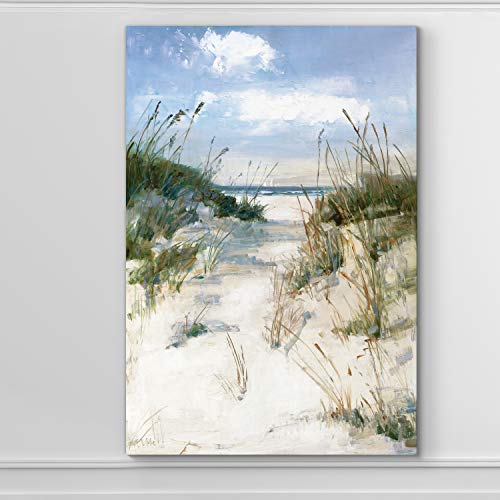 Renditions Gallery Nature Canvas Wall Art Modern Paintings Decorations Sunny Tropical Ocean Romantic Abstract Wall Hanging Artwork Prints For Bedroom Living Room Kitchen - 24"X36" Lt06 #TOP3