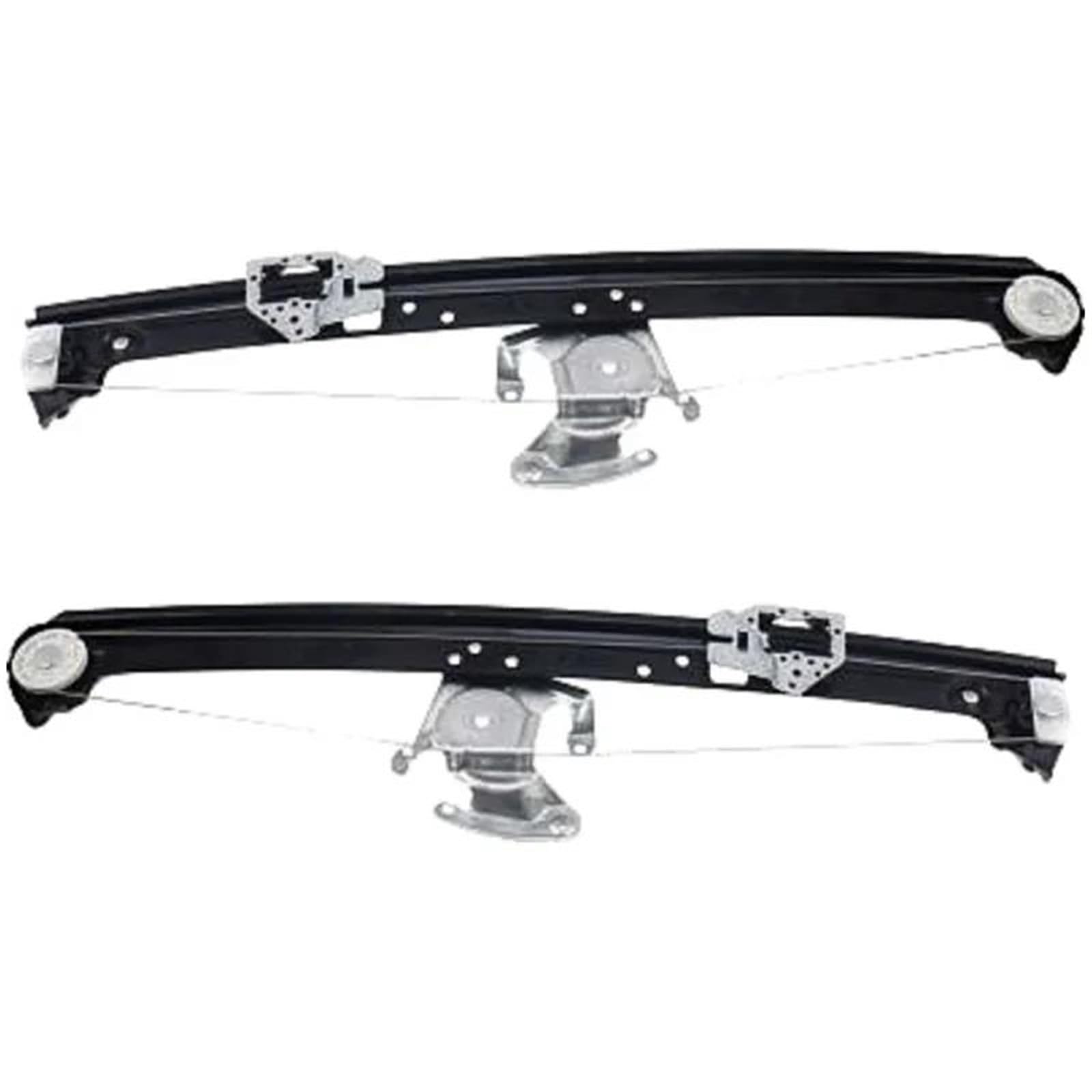 Nmbzve 1 Pair 51357125059 51357125060 Rear Window Lifter Window Control Lever And Window Rotary Handle For Bmw X5 E53(1 Pair)