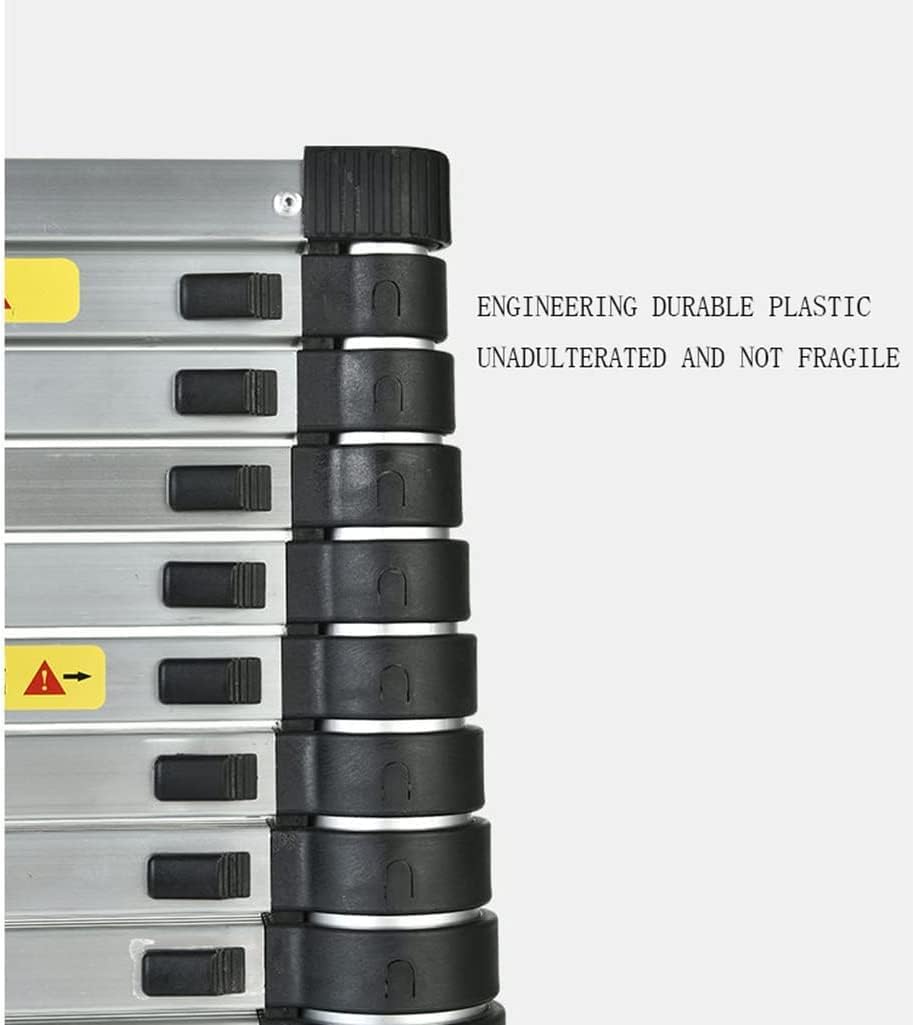 Telescoping Ladder,Aluminum Telescoping Ladder,Telescopic Extension Multi Purpose Ladders for Roofing Business,Outdoor Working,Household Use and More