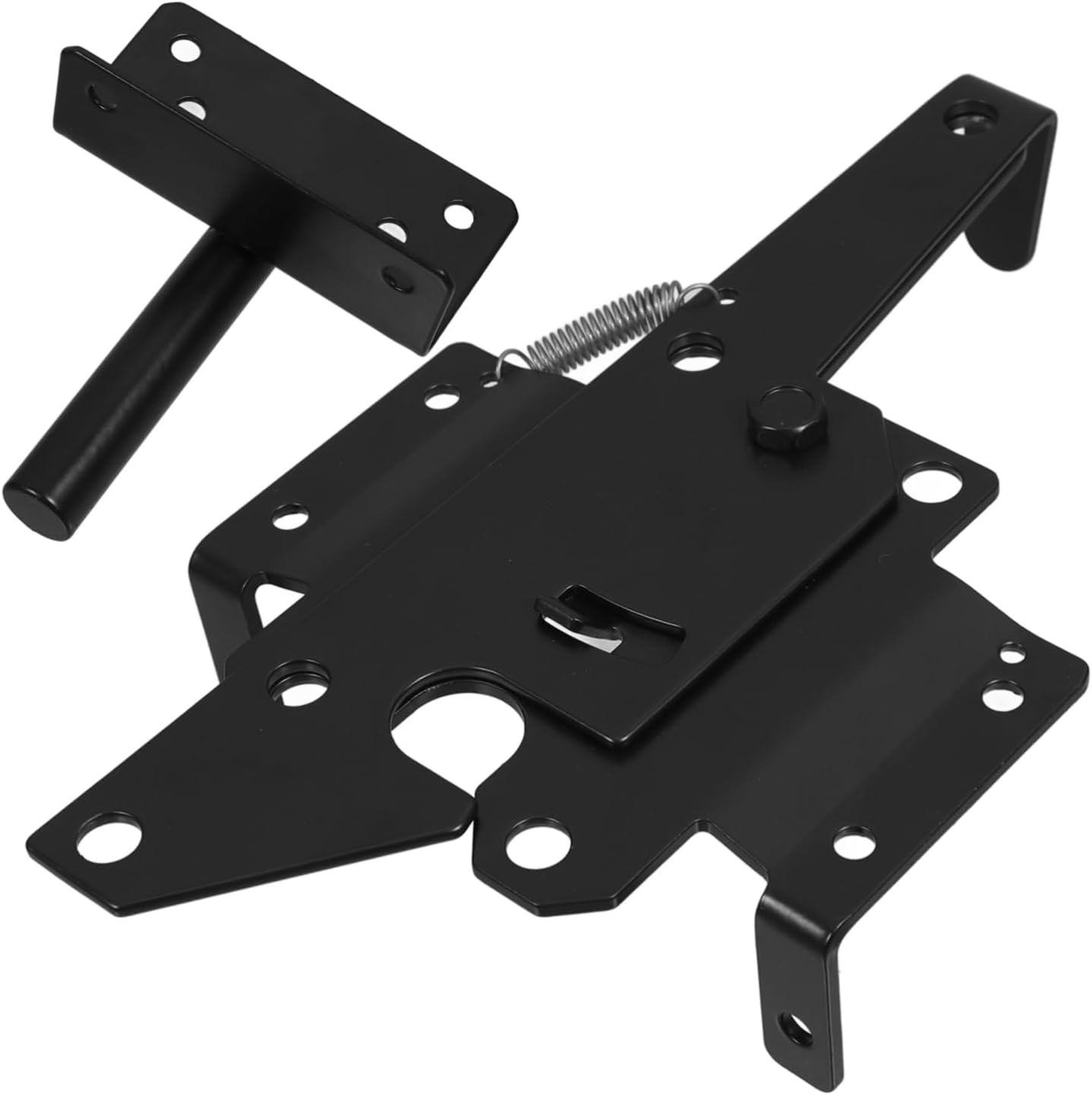 Balacoo Versatile Heavy Duty Gate Latch for Wooden Gates Self-Locking Easy to Install Kit