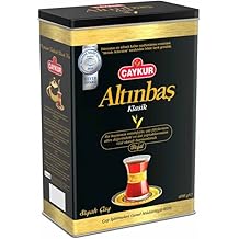 Caykur Altinbas Black Tea, Turkish Black Tea in Tin Can 400 Grams