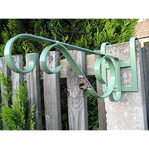 Concrete Fence Post Bracket Green Cover