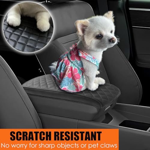 ANMOSVO Center Console Armrest Cover for Hyundai Santa Fe 2024-2026 Acc. by ANMOSVO - Used condition - Image 6