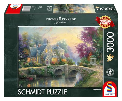 Schmidt Puzzle de 3000 Piezas - Casa de lámpara, T