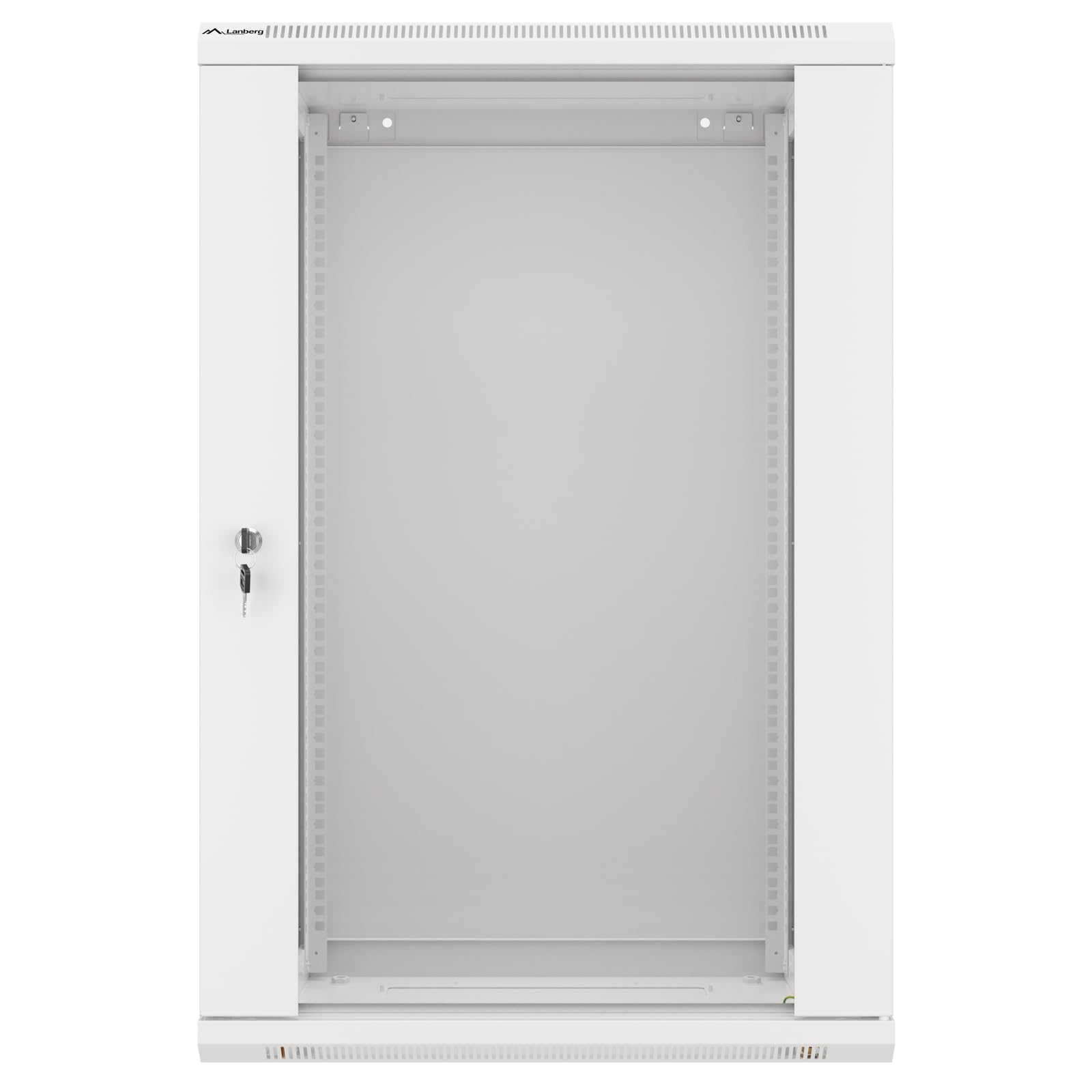 LANBERG Wall-Mounted Rack 19" DEMOUNTED Flat Pack 18U / 600 x 450 mm Grey