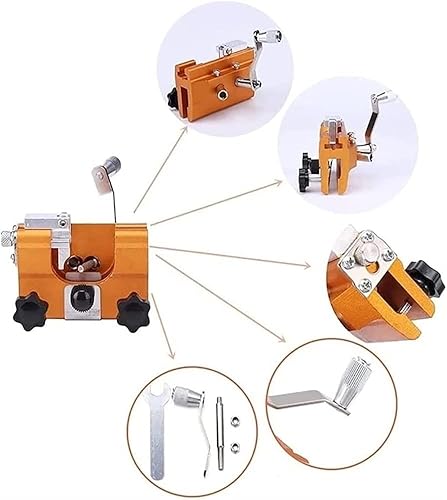 Miniatura 2 de LIYYA Kit de afilado de cadena de mantenimiento de cadena de motosierra, incluye abrazadera fija, ligero y fácil de transportar, adecuado para todo