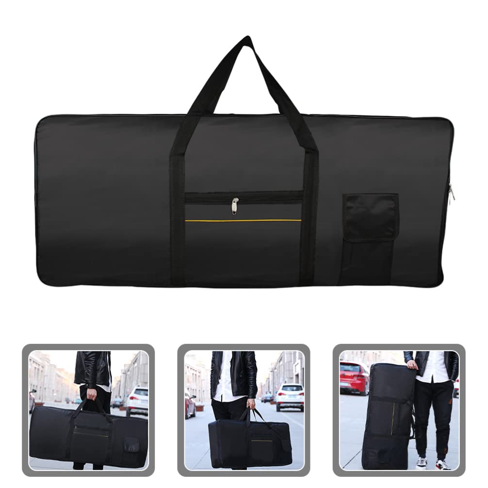 SUPVOX Borsa Moda Tastiera per Nero o Tasti Oxford Elettronica 61 da Comoda Trasportare Zaino, Design alla come per Viaggi