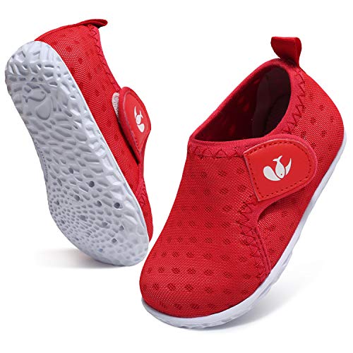 Image of FEETCITY Boys Girls Water Shoes Kids Aqua Socks Quick Dry Barefoot for Beach Swimming Pool