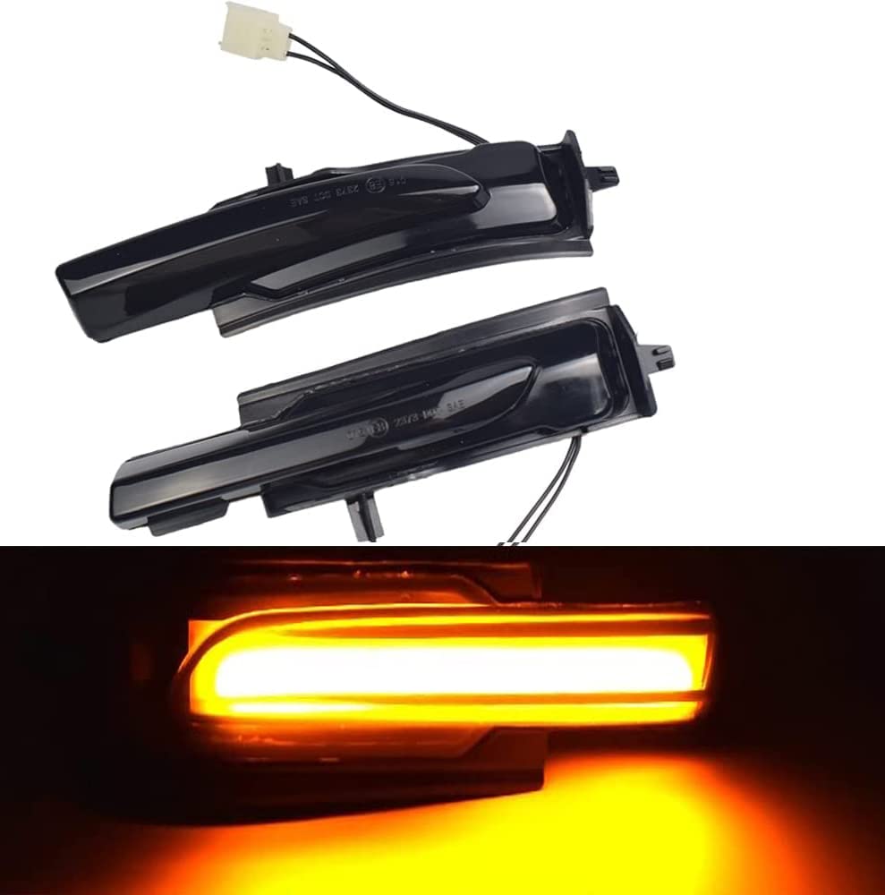 Dynamic Side Mirror Turn Signal Lights For Volvo XC60, XC90, V90, S90 – Flowing LED Blinker - View #11
