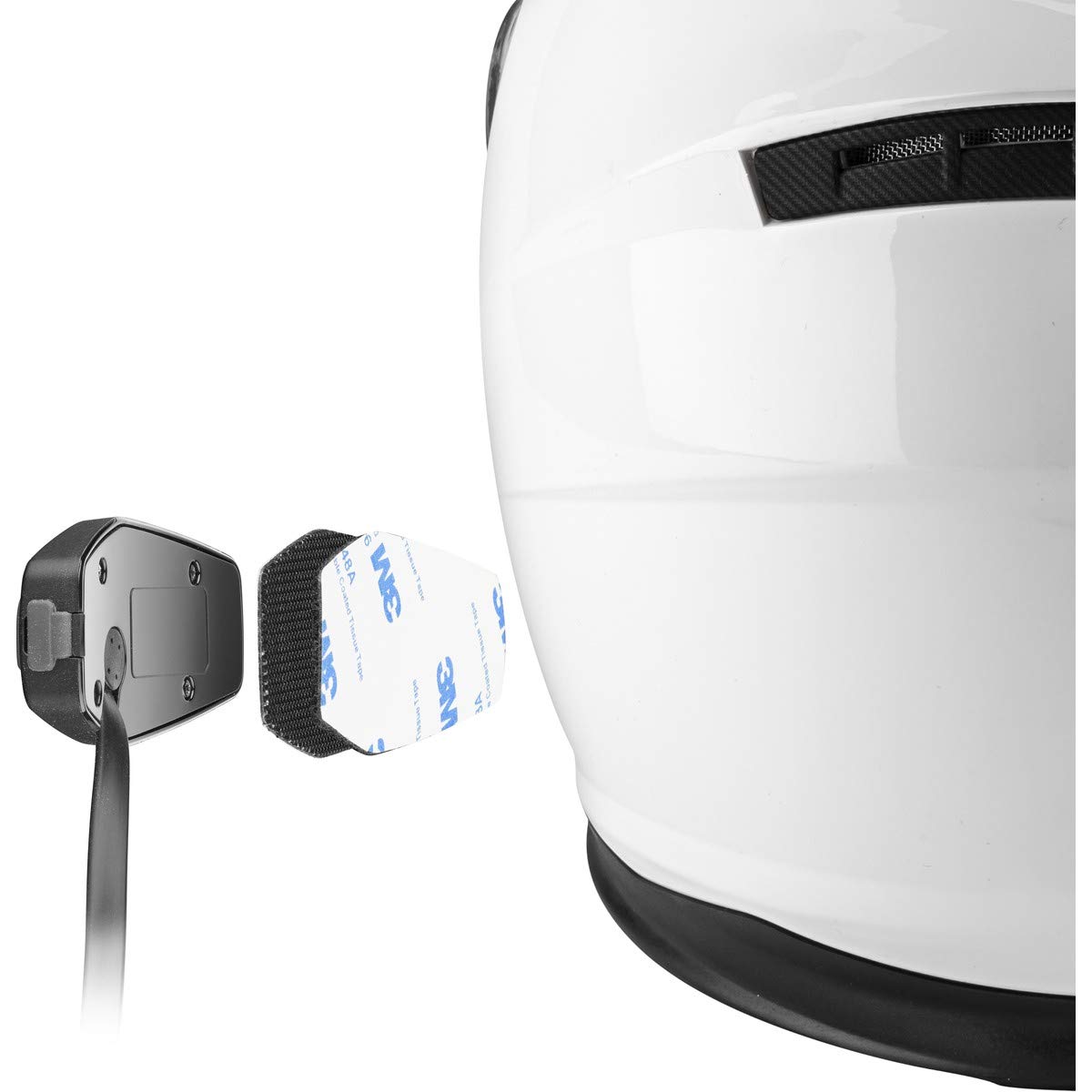 INTERPHONE UCOM2TP - Doppio - Interfono Bluetooth 5.0 da Casco per Moto, Uso Pilota, Distanza 600Mt, Autonomia Fino a 12 Ore, Mp3, GPS, Impermeabile IP67, Universale, Caschi, Set di 2