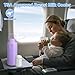 Compact Breast Milk Cooler Bottle, 12oz Portable Breastmilk Cooler with 2 Storage Bottles, 30H Cold Storage Breast Milk Chiller for Travel & Outdoor Use, Leakproof Reusable for Breastfeeding Moms