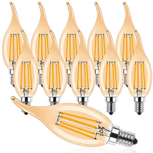 Ampoule LED bougie E14 2700K pour une ambiance blanc chaud dans le salon