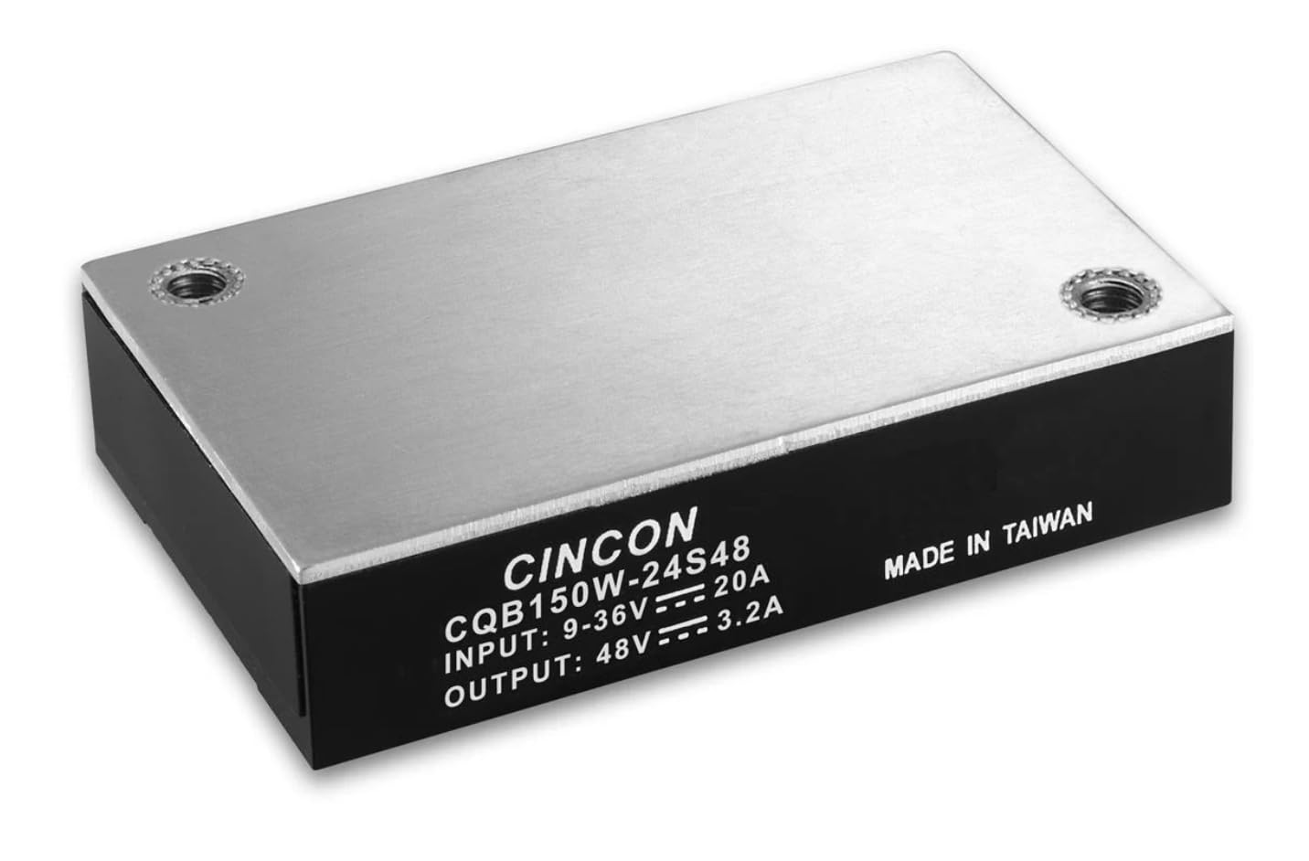 CQB150W-24S05,Isolated DC/DC Converters - Through Hole DC-DC Converter, Quarter Brick, 150 Watt, 4:1 Input Range, Single Output, 5VDC Output, 30A max., 30000uF, 92% Efficiency