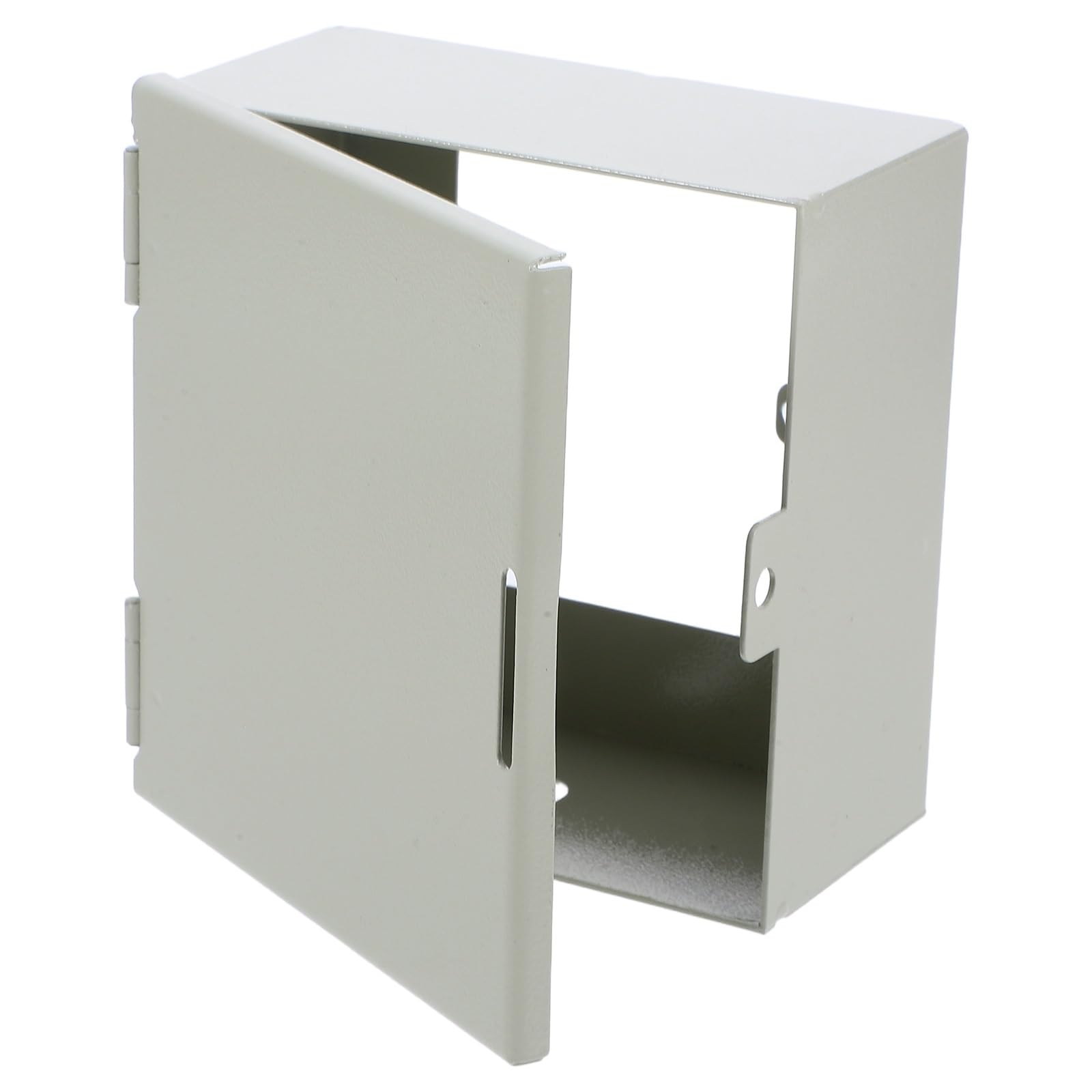 Cubierta de enchufe de pared con cerradura de 4.8 x 4.7 x 2.8 pulgadas, funda protectora resistente al agua para el hogar, oficina, seguridad