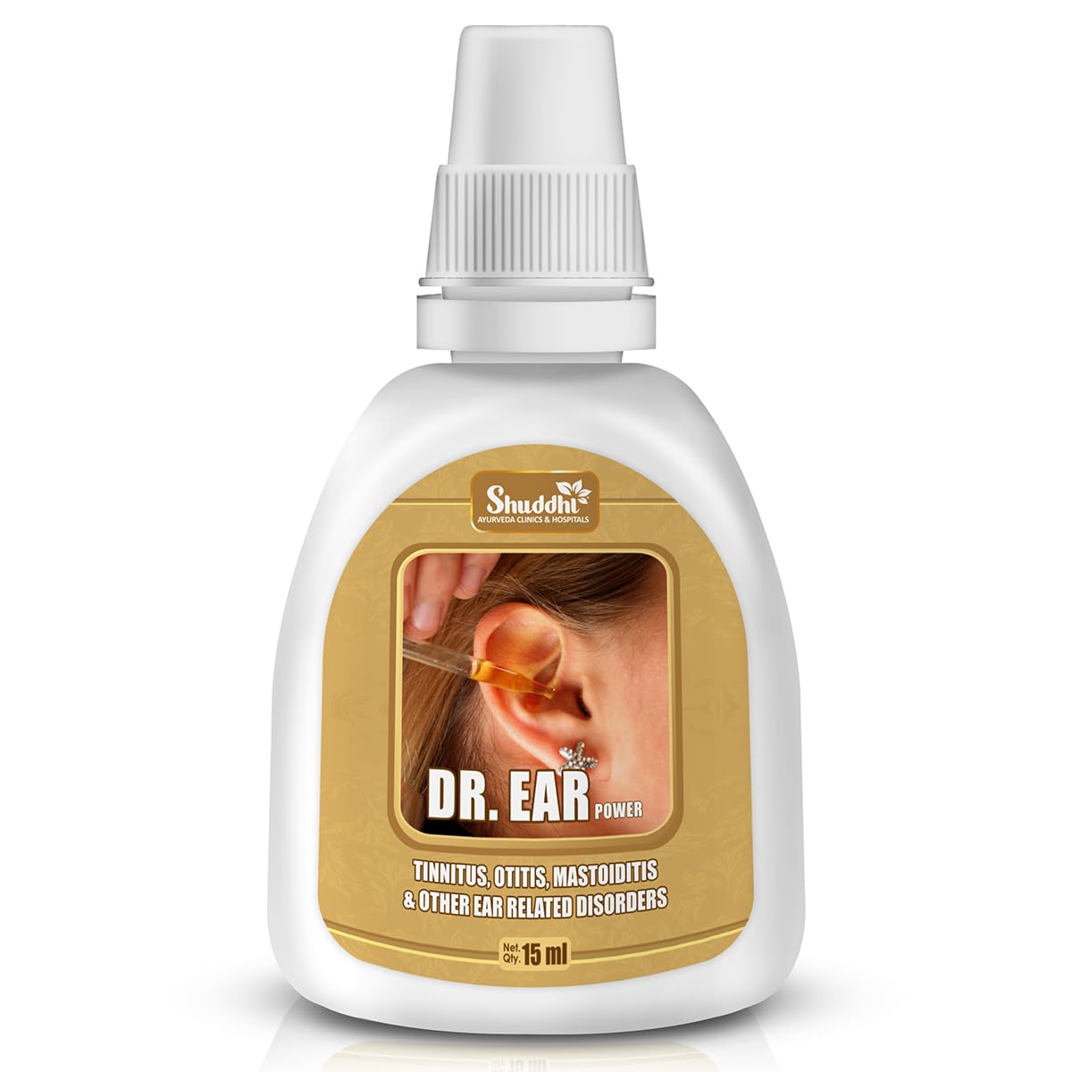 Shuddhi Wellness Dr. Ear Oil/Drops | Antifungal And Antibacterial Ear Oil | 100% Ayurvedic Ultra Premium Oil for Ear Imbalance & Insomnia Related Syndromes, 15ml (B0CVLB5DFB) Amazon Price History, Amazon Price Tracker