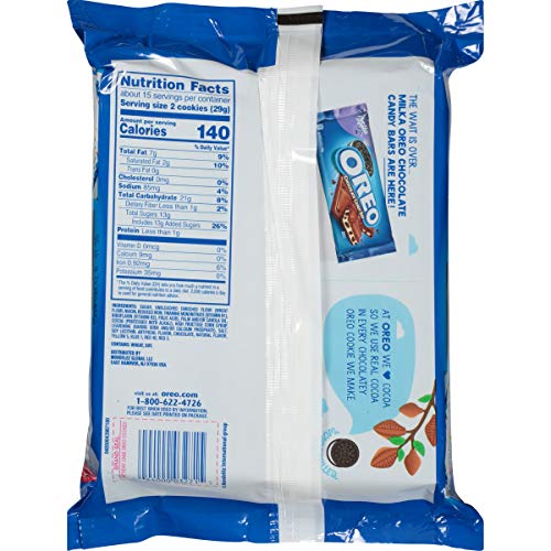 Image of OREO Birthday Cake Chocolate Sandwich Cookies, 15.25 oz
