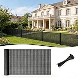 Matériau Premium: Fabriqué en pvc premium, ce canisse exterieur est résistant aux intempéries et aux UV. Contrairement à la canisse roseau 2m x 5m ou canisse osier, il est antimoisissure et ne se décolore pas. Le canisse pvc gris conserve son aspect neuf et nécessite peu d'entretien. Idéal comme bardage pvc exterieur ou palissade jardin exterieur, il assure une longue durée de vie pour votre brise vue jardin.