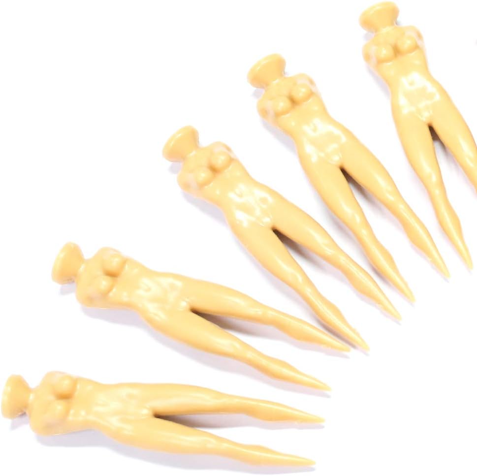 review POSMA GTS042 Multi Series Tee Bundle Set with 3pcs Magnetic Tee + 12pcs Crown-Shaped Tee + 6pcs Nude Naked Woman Golf tees + 6pcs Dart tees + 12pcs Castle Tee + 1pc Flannel Storage Bag