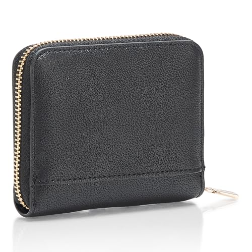 GUESS Anadela Small Zip Around Wallet, Black2