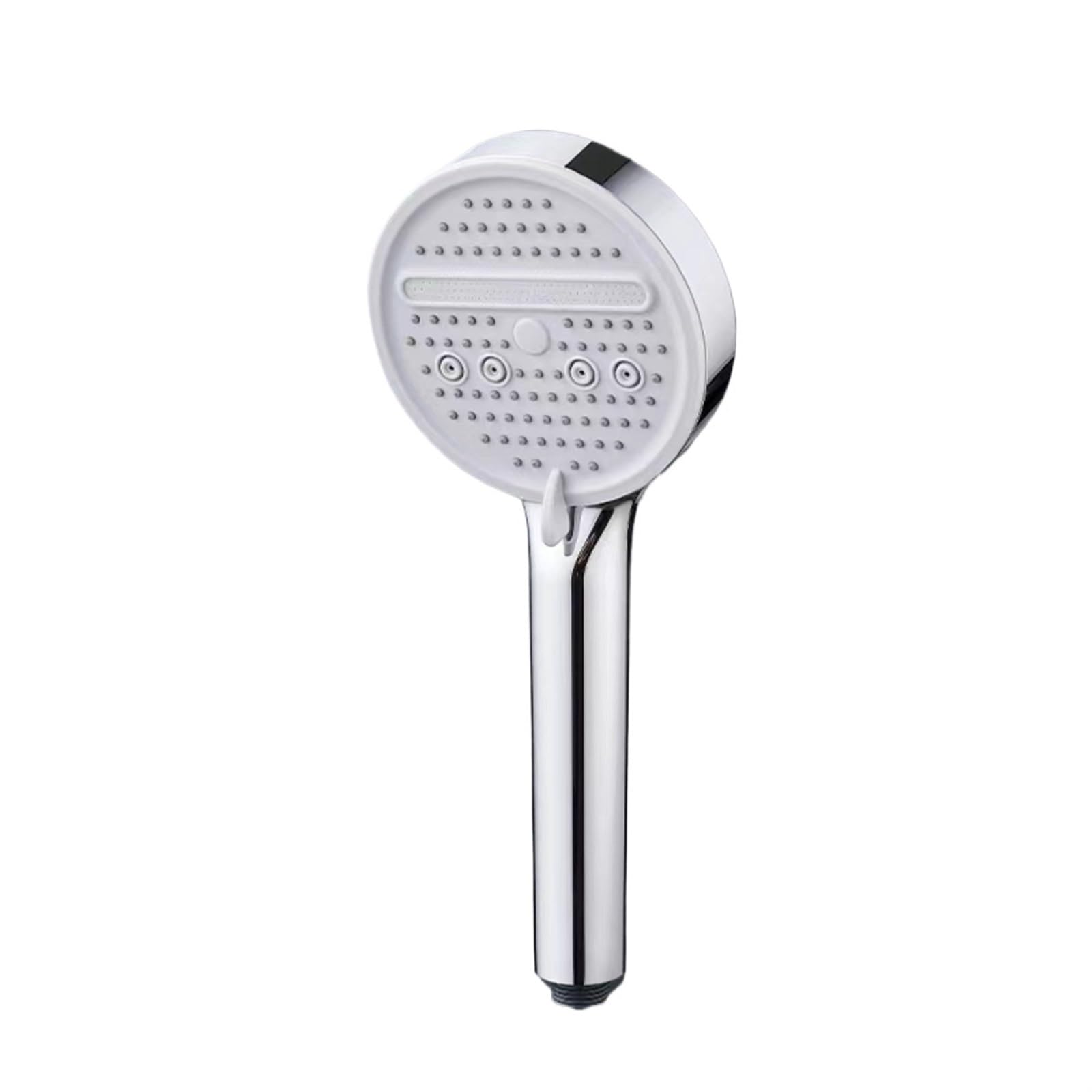 Naqzrxpml Sliver Shower C Shower Head High Pressure Water Saving 3 Modes Rainfall Massage Spray 130Mm Multicolor(Sliver Shower C)
