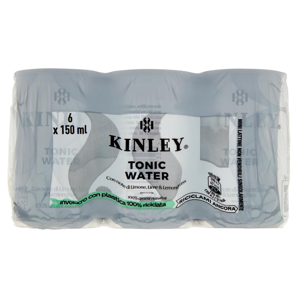 Italian Gourmet Kinley acqua tonica Tonic Water Dosen 48 x 150ml