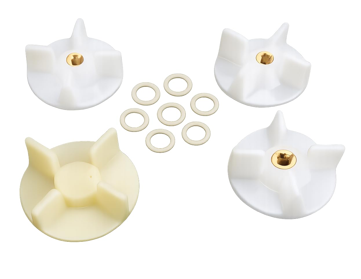 SOMA™ Heavy Duty Couplers Set of 4 with 7 Spacer Washers | Motor & Jar Coupler Kit | Compatible with Bosch Mixer Grinder-picture-30