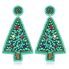 Christmas Bead Earrings C
