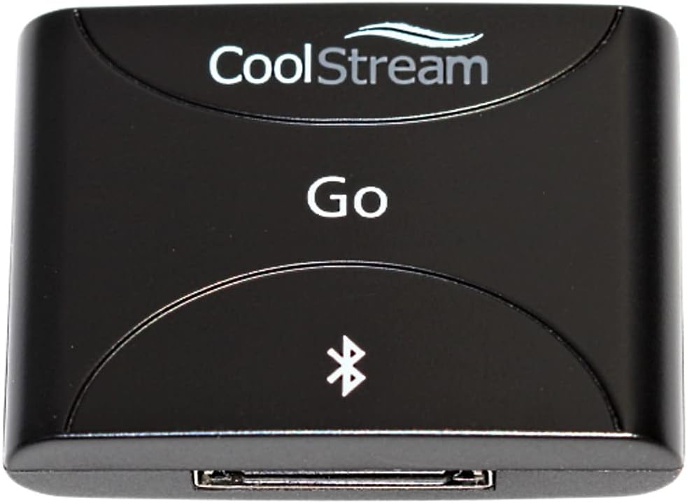 CoolStream Go Bluetooth Adapter for 30 Pin Bose Sounddock and Motorcycle Cables for Wireless Music Streaming NOT for Cars. NOT for Harley Davidson.