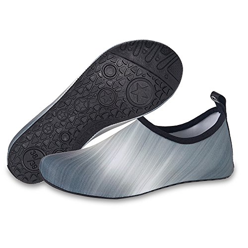 Image of WateLves Womens and Mens Kids Water Shoes Barefoot Quick-Dry Aqua Socks for Beach Swim Surf Yoga Exercise