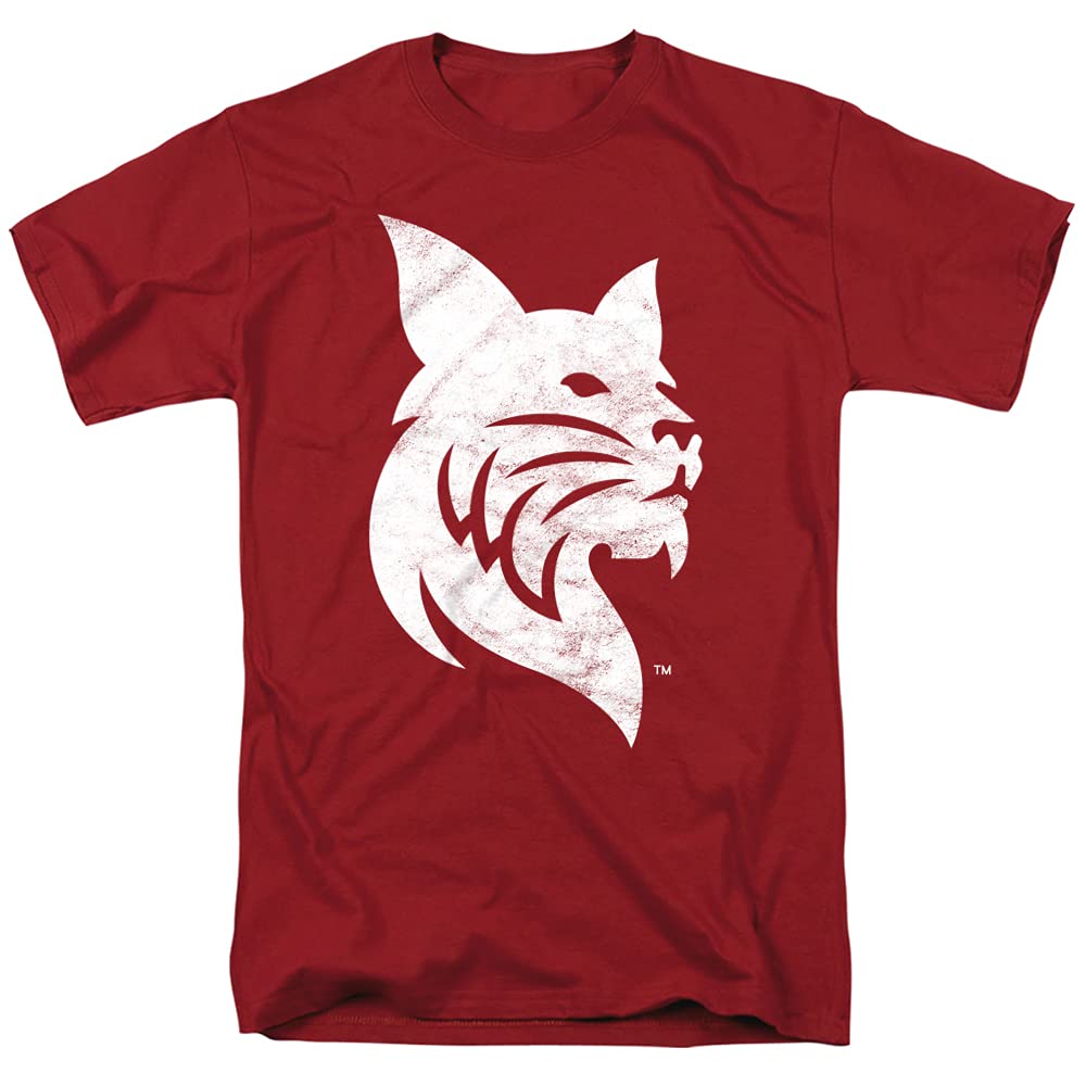 LOGOVISION Official Collegiate Distressed Primary Logo Adult T-Shirt Collection — view 170