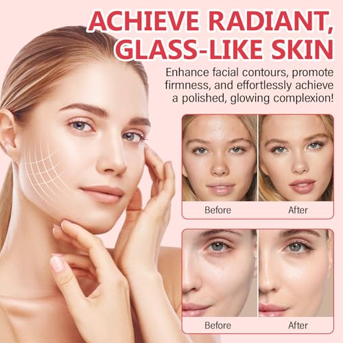 Collagen Jelly Cream - Instant Face Lift & 24h Hydration - Korean Skincare with Hydrolyzed Collagen - No Artificial Colors, 3.38 Fl Oz - Real Results, Transform Your Skin - Image 4