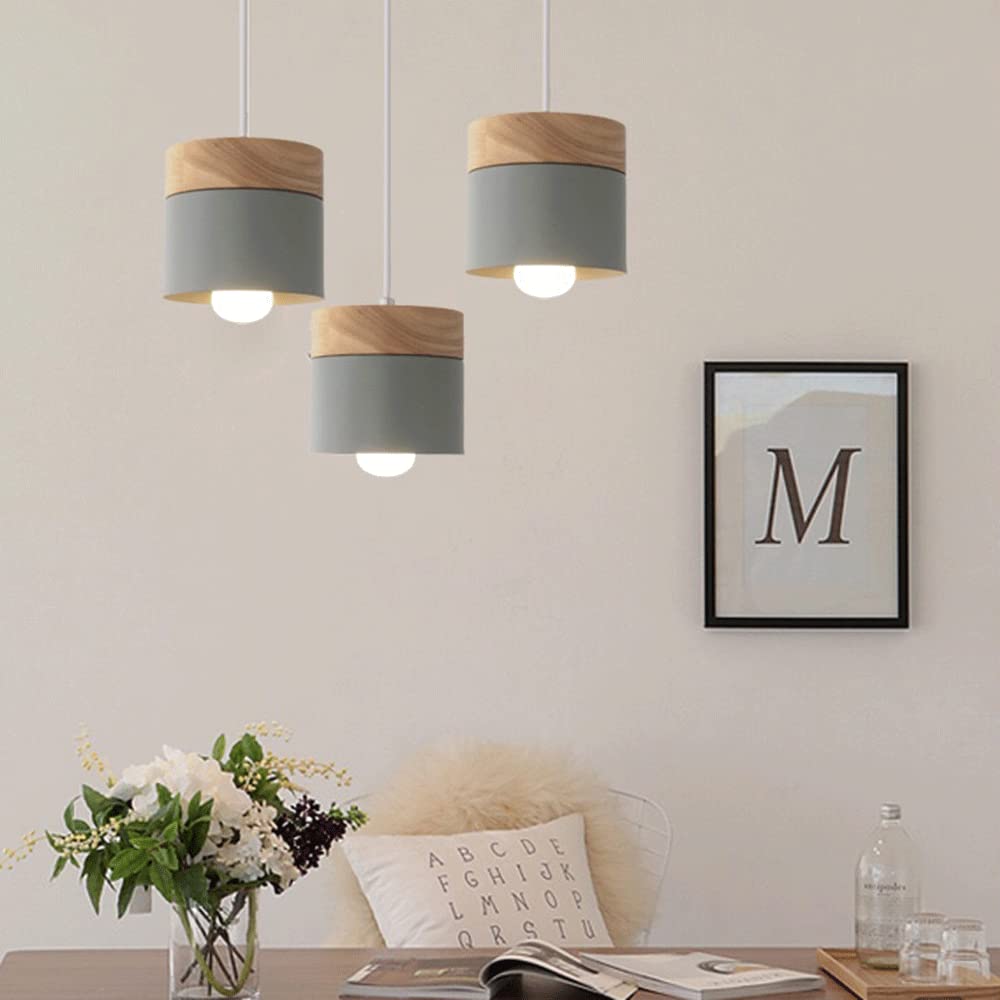 RCIDOS Luces Colgantes Lujo Ligeras Modernas Lámpara Techo Elegante para Sala De Estar Lámpara Suspensión Media con Personalidad Lámpara Colgante Cilíndrica Simplicity para Cocina Isla Comedor sobre