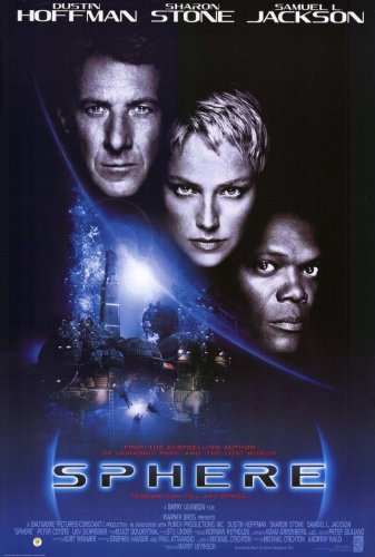 Sphere Movie Dustin Hoffman Sharon Stone Samuel L Jackson Original Poster Print