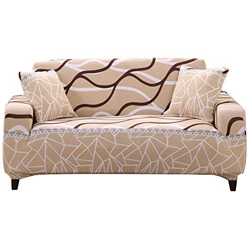 FORCHEER Stretch Couch Covers Sofa Slipcovers Fitted Three Seater Furniture Sofa Protector(Sofa, Printed #9)