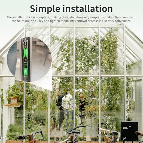 Gewächshaus Türrollen Gewächshaus Türräder Ersatz Kits - Gewächshaus-Schiebetürräder für Gewächshaus Zubehör, Ø 21mm Laufrollen für Schiebetüren Mit Schrauben Und Muttern, Ersatzteile für Gewächshaus