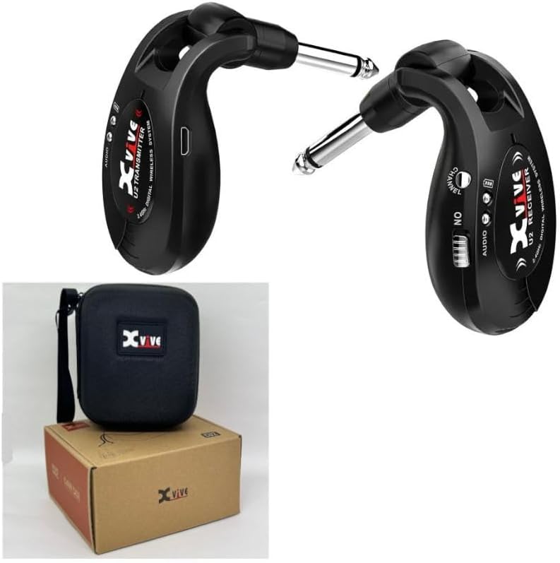 Amazon.co.jp: ギター ベース デジタル ワイヤレス システム Xvive XV 