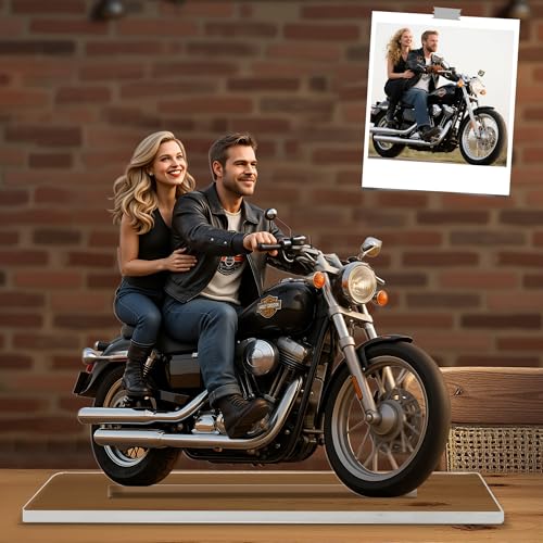 JLSKCN Figura Personalizada con Foto en Caricatura, Foto 3D Dibujos Animados Escritorio Decoración marco Fotográfico Signo Placa, Regalo Original para Escritorio, Decoración para hogar y Oficina