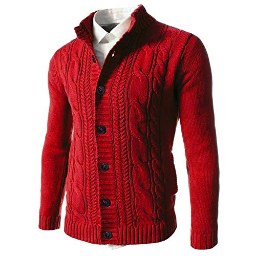 Herren Strickjacke Slim Fit Gestreift - Leichte Sommer Strickjacke Für Business & Freizeit