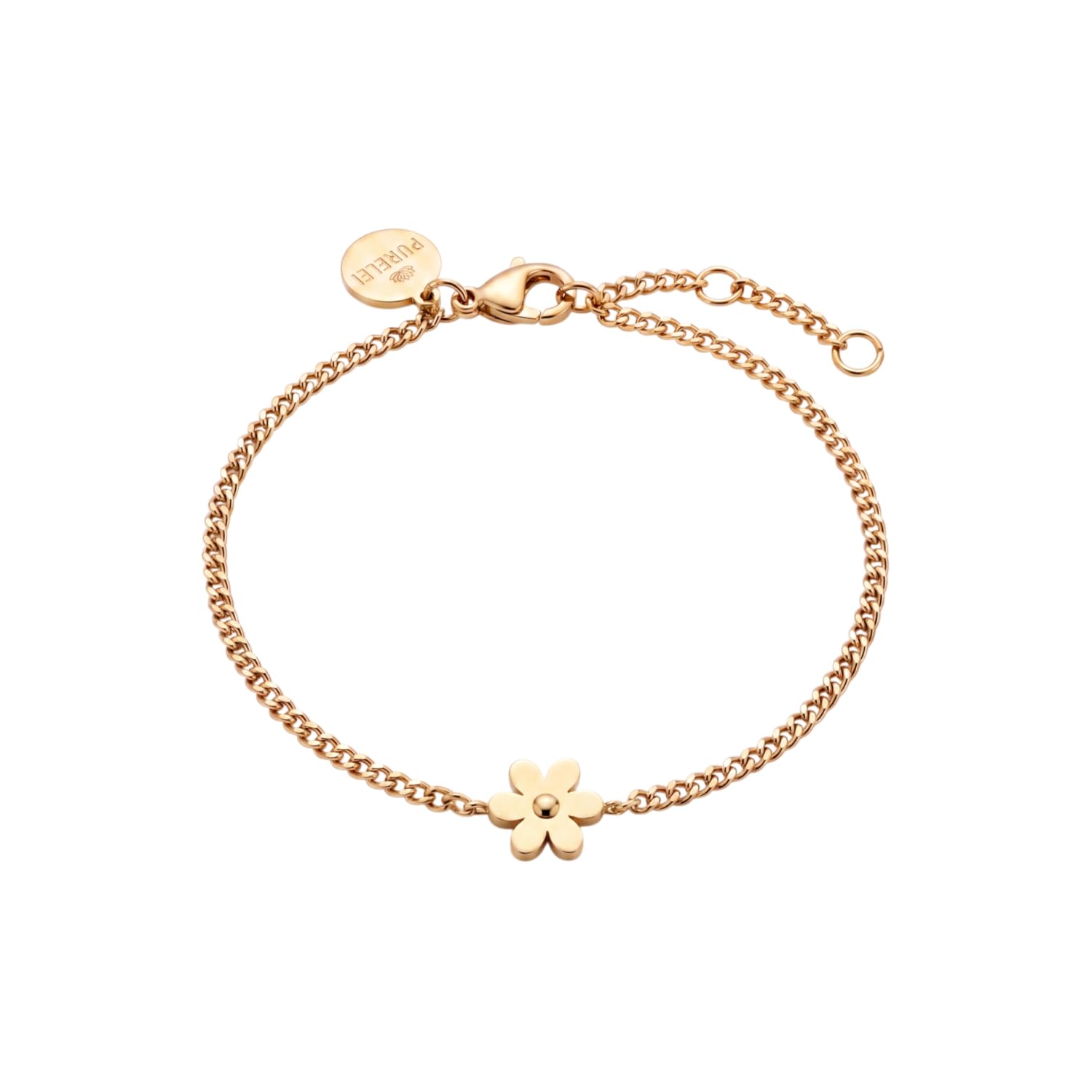 Purelei Tiny Flower Armband (Gold) – Filigranes Damen Armband