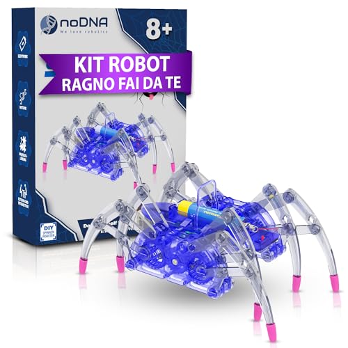 noDNA Robot da costruire per bambini 8 anni – Promuovere le competenze STEM - Giocattoli di robotica Regalo ragazzi