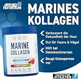 Applied Nutrition Marine Collagen - Kollagen Pulver aus Hydrolysiertem Kollagenprotein für Gesunde Haut, Haare, Nägel (300g (Pack of 1), Unflavoured)