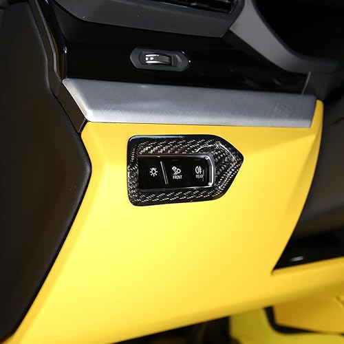 Miniatura 5 de TOYCIDFG Cubierta de marco de botones para interruptor de salpicadero de automóvil Lamborghini Urus 2018-2023, accesorios de decoración interior de